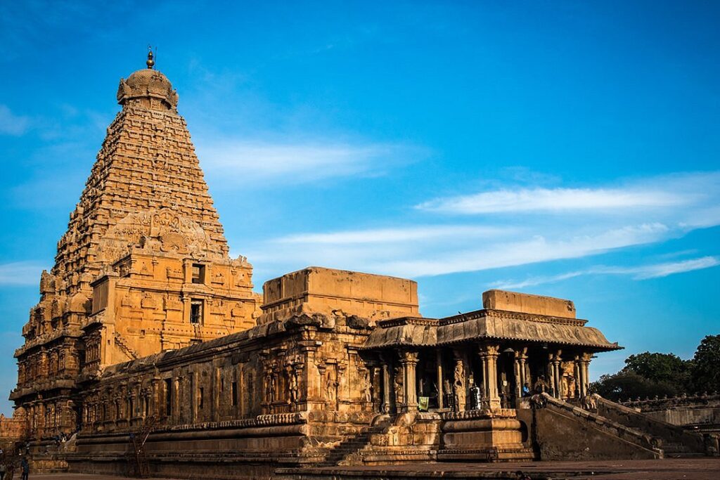 temple de Brihadisvara à Thanjavur